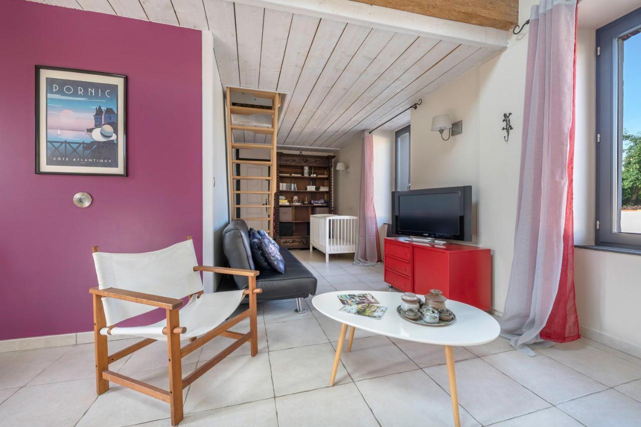 Longere Renovee A 500M Du Centre De Pornic Pour 4 Villa Exterior foto